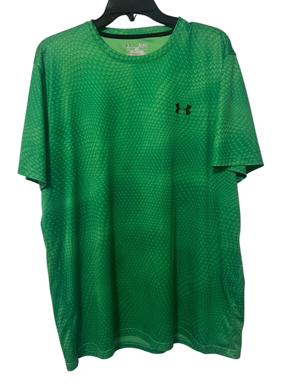 Men’s Green Under Armour Heat Gear T-Shirt